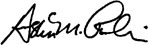 (Asher M. Rubin Signature)